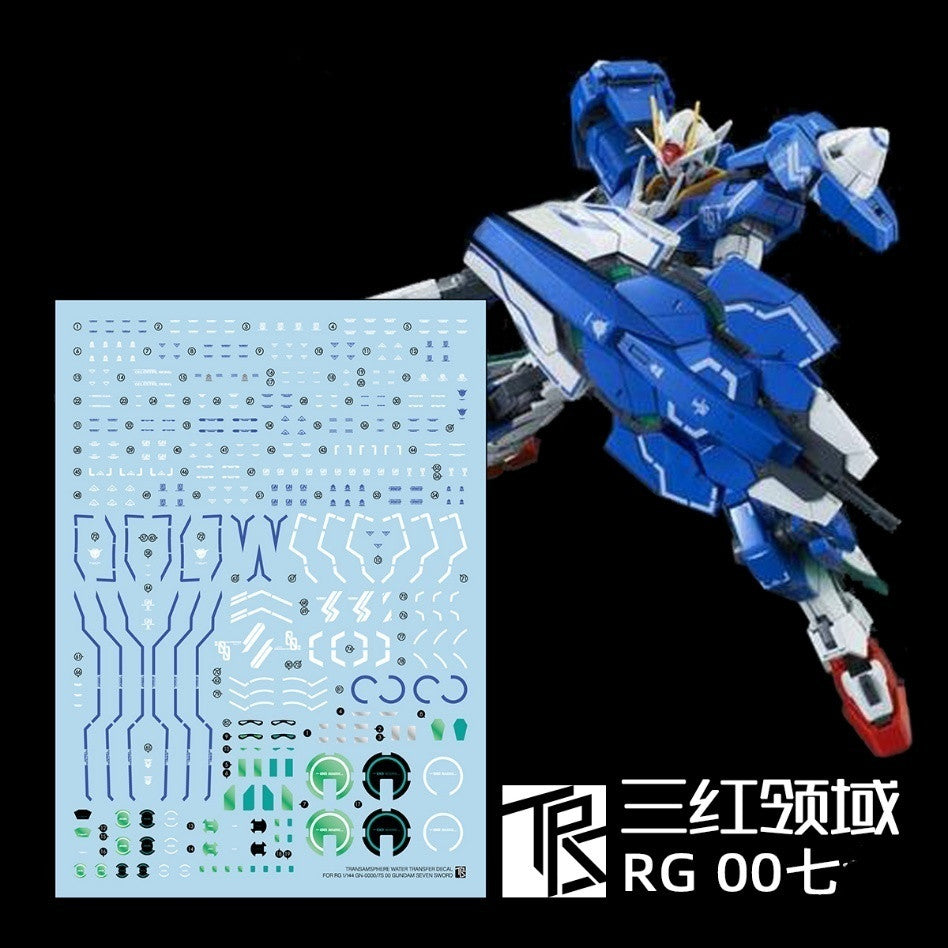 RG 1/144 ダブルオーセブンソード GNコレクティブルズ用 TRS水転写