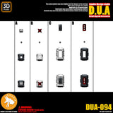 ANUBIS square spout radiator DUA094  detail parts Collectibles