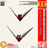 CA ANUBIS TX001 Antenna For BANDAI  MG RX-78-2 Ver.3.0 Collectibles