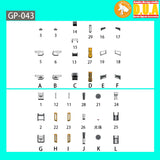 ANUBIS GP043 3D Print Detail Addon Parts For MG Ginn Collectibles