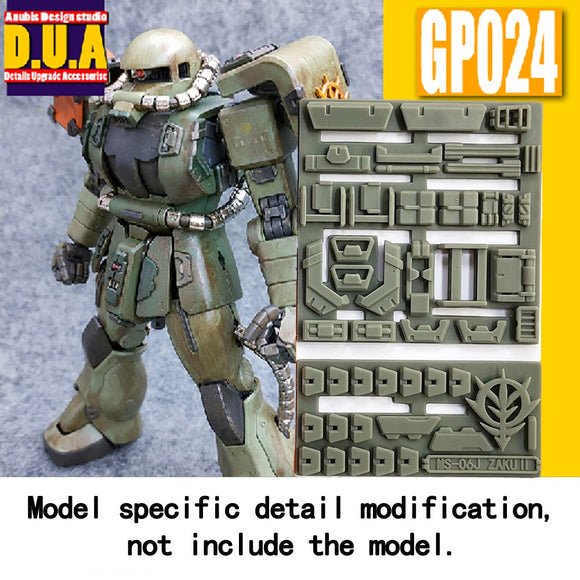 ANUBIS GP024 MGザク用汎用パーツ コレクタブル