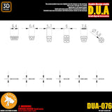 ANUBIS zaku dedicated heating pane DUA076  detail parts Collectibles