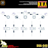 ANUBIS 1100 zaku one-eyed laser aiming instrument DUA040  detail parts Collectibles