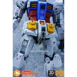 MG RX-78-2 3.0 コレクターズアイテムに適合するANUBIS GP028パーツ