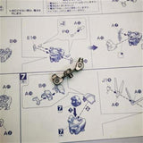 CA Pg Strike  H4 D1 Y22 I26 I27 Shield PH1-19 Waist Parts