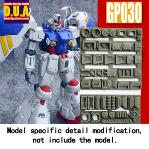 ANUBIS GP030 3Dプリントディテールアドオンパーツ（MG GP02Aコレクタブル用）