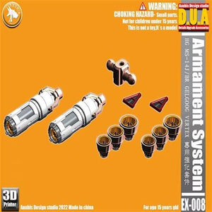 ANUBIS EX008 General Booster Expansion Set For HGUC MS-14J/BR GELGOOG VERTEX Collectibles