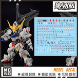 包邮 达人 MASTER M001 MGSD 巴巴托斯 铁血模型 高强度精密 水贴 Collectibles