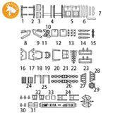 ANUBIS GP021 parts fit for  HG revive infinite justice Collectibles