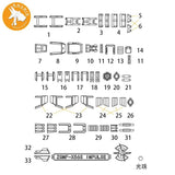 RGインパルスコレクタブルズに適合するANUBIS GP015パーツ