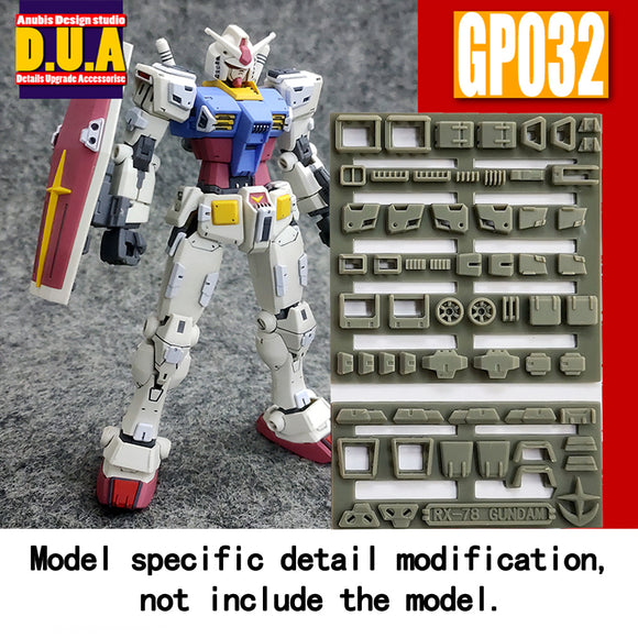 HG RX-78-2 40th ビヨンドグローバル GP032 コレクタブルズ用アヌビスパーツ