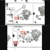 CB Mg Freedom 2.0 Gundam replacement butcher Spare Parts