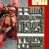Anubis GP033 Detail upgrade Parts fit for MG SAZABI ver.ka Collectibles