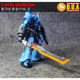 ANUBIS EX009 Weapon Equipment For HG 1/144 ORIGIN ZEON 2.0 3D print parts Collectibles