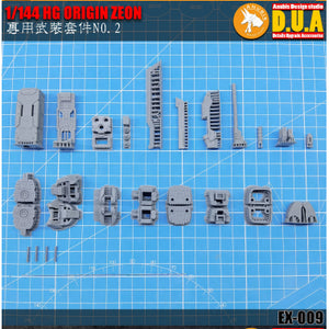 ANUBIS EX009 Weapon Equipment For HG 1/144 ORIGIN ZEON 2.0 3D print parts Collectibles