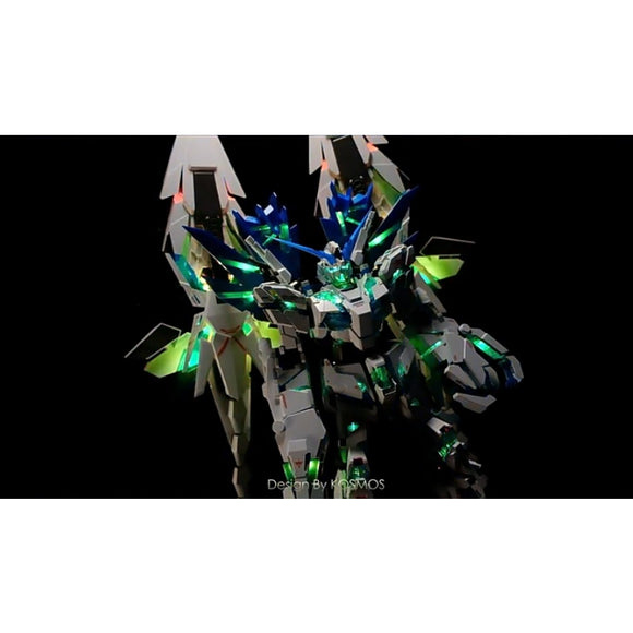 KOSMOS PG 1/60 ウインオークル 幻彩LEDユニット バンシィ・ノルン・フェネクス 01 02 03 メーンキャノン