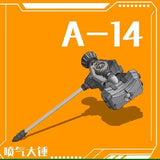 phoenix A-14 HG 1/144 ZAKU General Use 1/144 Addon Detail Parts Collectibles