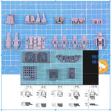 ANUBIS EX023 HG TWFM SCHWARZETTE KITS detail parts Collectibles