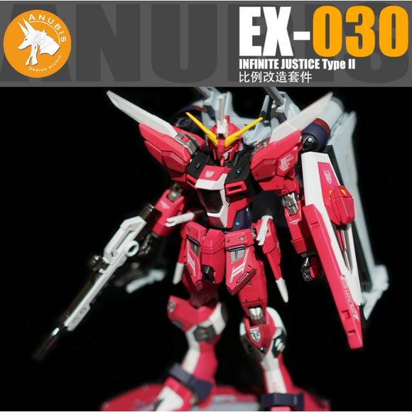 ANUBIE EX030 1/144 HG Infinite justice type 2 3d Print Detail parts NO model