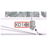 CB butcher parts for MG ASTRAY blue frame D H4 D6