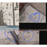 CB MG 1/100 MS-06S Char's Zaku 2.0 butcher spare replacement parts