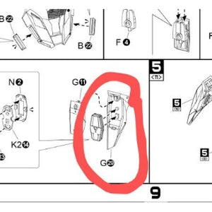 CD 8821 F91 butcher spare replacement parts