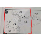 CD 8802 03 Strike Freedom butchr replacement spare parts