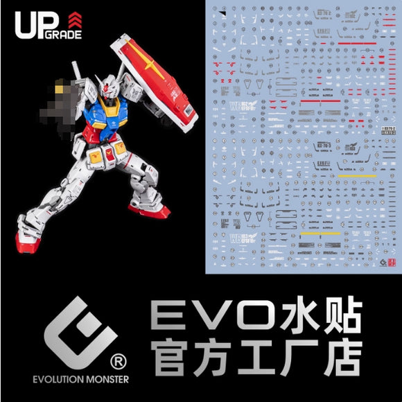 EVO 水転写デカール RG 1/144 RX-78-2 2.0 / RX-78-3 G3タイプ コレクタブルズ