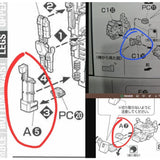 CB MG 09 butcher parts for  Tallgeese EW