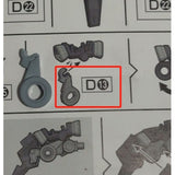CB HG 06 1/144 butcher parts for  TWFM 07 Pharact