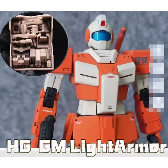 BWCS BUWANG CHUSHI Detail Upgrade Parts for HG 1/144 GM Lighter Armor GTO (Not the kits, not the model)