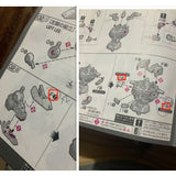 CB RG 04 1/144 butcher parts for  NU