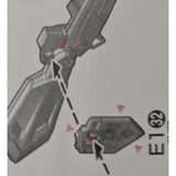 CB MGEX 01 1/100 butcher parts for  Strike Freedom