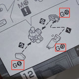 CB MG 08 Aile Strike  ver RM Butcher spare parts