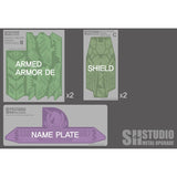 SH STUDIO Metal Etching Etched Upgrade Parts for MG 1/100 Unicorn Pefectibility