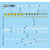 MASTER Water Slide Decal H103 for HG HGUC 1/144 RGM-79SP GM Sni per 2