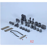 ANUBIS TX054 3D print upgrade parts for MGSD Kshatriya (Model kits not included)