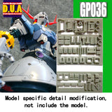 ANUBIS GP001-050 (GP series) 3D Print Addon Detail Parts For MG HG RG Collectibles