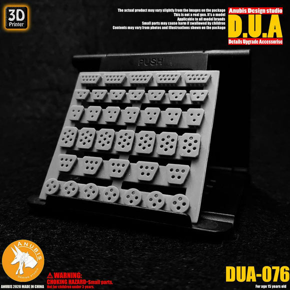 ANUBIS ザク専用ヒーティングパネル DUA076 ディテールアップパーツ コレクターズアイテム