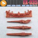 ANUBIS EX035 MGSD 1/100 WING ZERO EW Addon parts 3D print upgrade parts no kits