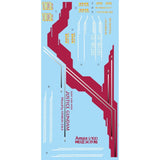 AMAX Water Slide Decal for Justice MB Gold Coating VER (Kits not include) AMAXMB021