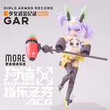 G MAKE GR-01 GR-02 Upgrade Accessory Parts for Mecha Musume FAG KP740 KP741 PUNI MOFU TU MAO Girl Bell / Carrot Bit (No kits, no model)