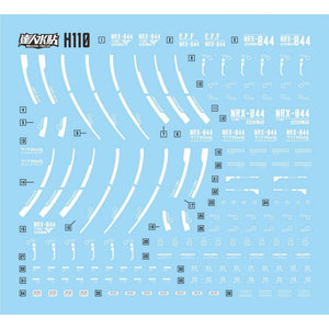 MASTER Water Slide Decal H110 for HG 1/144 Asshimar Pumpkin
