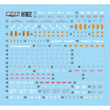MASTER Water Slide Decal H102 for HG 1/144 D FIRST