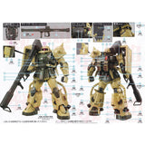 20250722 XUEYAN XY / SNOW FLAME Water Slide Decal for MG-181 MG 1/100 Breniss OX Zaku 2.0 MS-06R-1