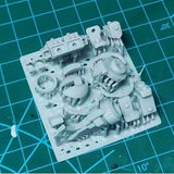 BWCS BUWANG CHUSHI Detail Upgrade Addon Parts for HG 1/144 Recon Reconnaissance Type GTO Zaku (Not the kits, not the model)