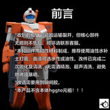 BWCS BUWANG CHUSHI Detail Upgrade Parts for HG 1/144 GM Lighter Armor GTO (Not the kits, not the model)