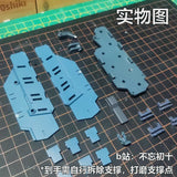 BWCS BUWANG CHUSHI Detail Upgrade Addon Parts for HG 1/144 MS-18E Kampfer (Not the kits, not the model)