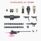 EW HG 1/144 GM SPARTAN HEAD ADDON PARTS NO KITS