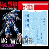 20250722 XUEYAN XY / SNOW FLAME MG-35 MG Avalanche Set Fluorescence High-Accuracy Water slide decal